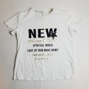 Ulease & Tieai U/TI Spiritual World Tee Shirt